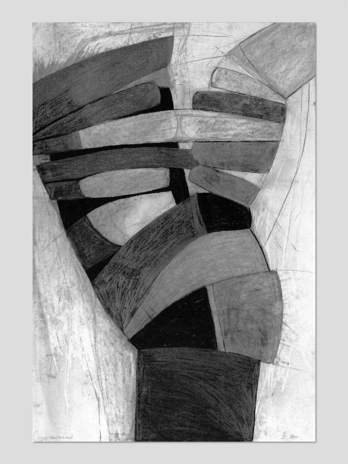 Corpus dynamisch . Zeichnung . Beate Debus