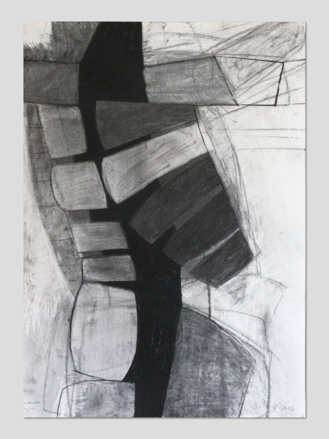 Corpus tanzend . Zeichnung . Beate Debus