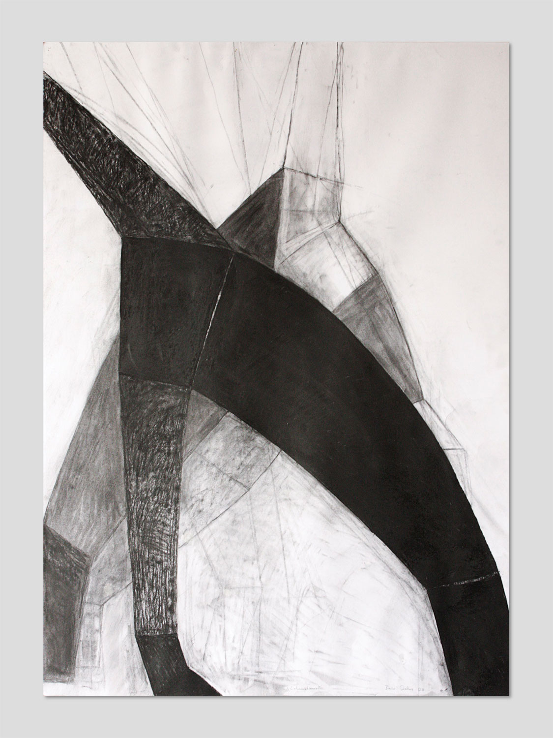 Doppeltanz . Zeichnung . Beate Debus